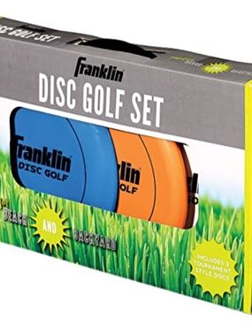 Disc Frisbee Golf 3-Disc Set by Franklin Sports